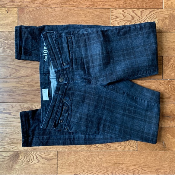 Gap 1969 always skinny jean plaid print - Picture 1 of 2